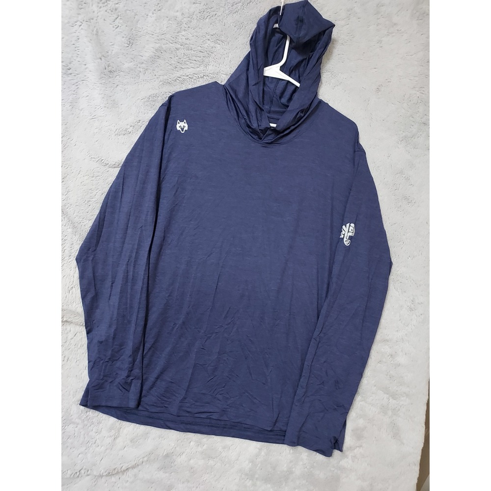 Greyson Hoodie Mens XL Guide Sport Activewear Long Sleeve Golf Navy Blue Jersey